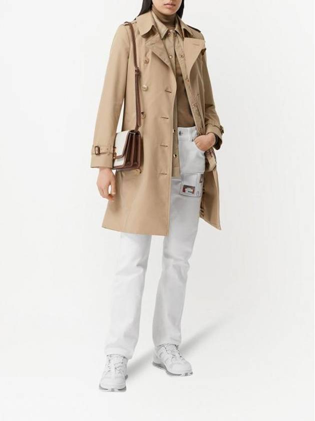 The Mid Length Chelsea Heritage Trench Coat Honey - BURBERRY - BALAAN 3