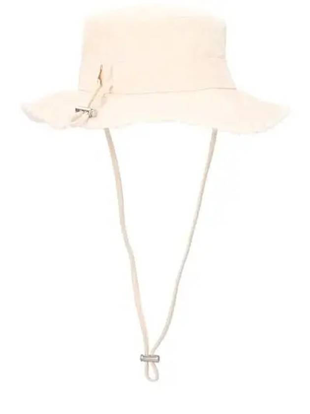 Le Bob Artichaut Bucket Hat Off White - JACQUEMUS - BALAAN 5