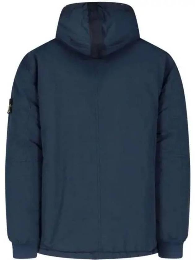 Waffen Patch Naslan Down Jacket Navy - STONE ISLAND - BALAAN 5