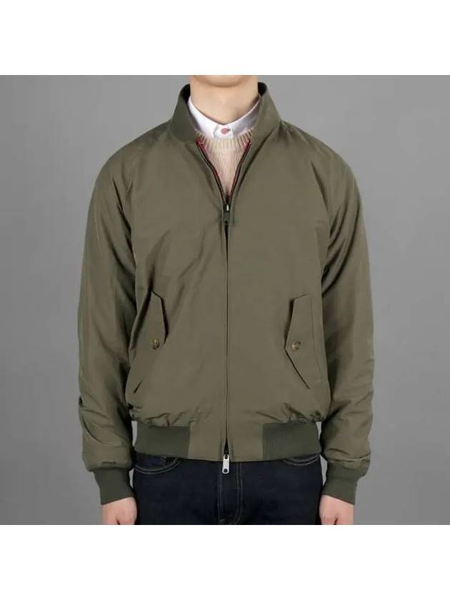 G9 Classic Original Harrington Zip-Up Jacket Army Green - BARACUTA - BALAAN 2