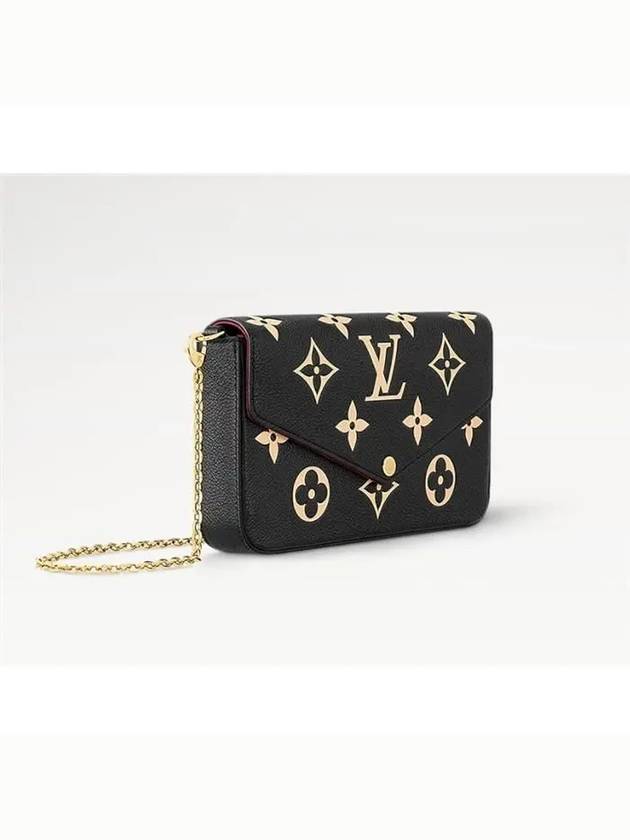 Felicie Pochette Shoulder Bag Black - LOUIS VUITTON - BALAAN 4