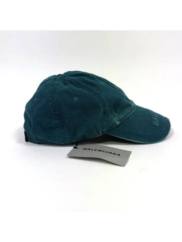 Women s Blue Logo Visor Cap 673318410B20444 - BALENCIAGA - BALAAN 3