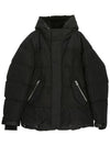 RILEY BLACK Men s Hooded Padded Jumper Jacket Relaxed Fit - MACKAGE - BALAAN 1