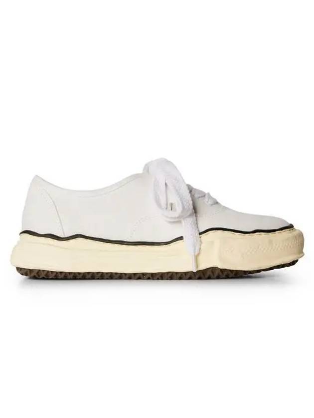 Baker OG Sole OD Canvas Low-top Sneakers White - MAISON MIHARA YASUHIRO - BALAAN 1