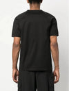 Logo Print Short Sleeve T-Shirt Black - CP COMPANY - BALAAN 5