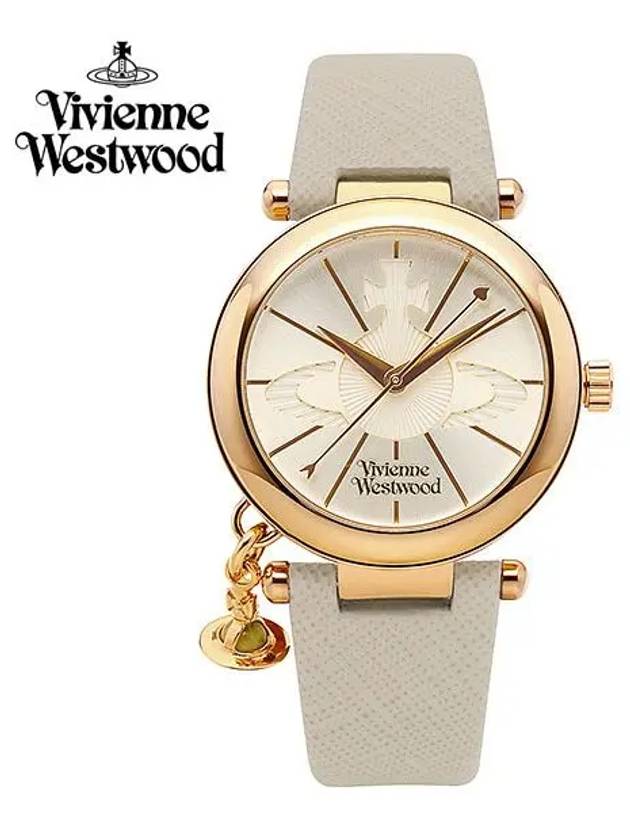 ORB Pop Quartz Watch Gold Beige - VIVIENNE WESTWOOD - BALAAN 6