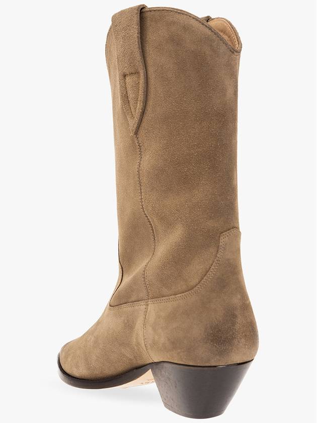 Isabel Marant ‘Duerto’ Heeled Ankle Boots, Women's, Beige - ISABEL MARANT - BALAAN 5