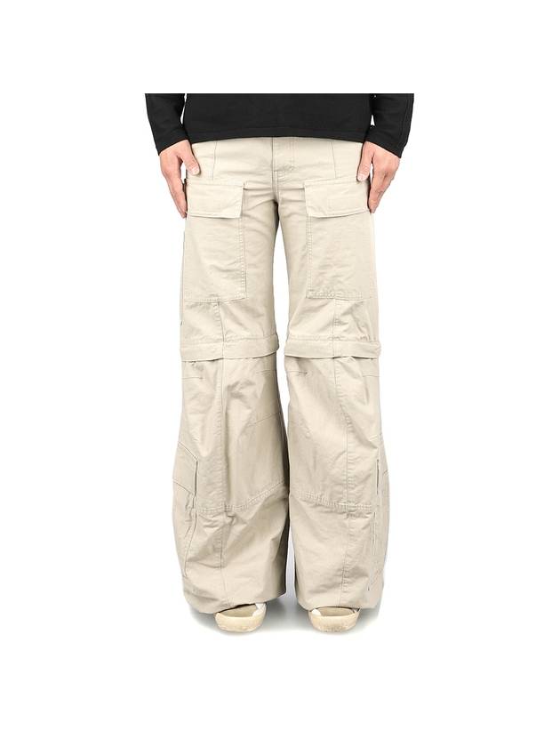 Flared Cargo Pants Beige - BALENCIAGA - BALAAN 2