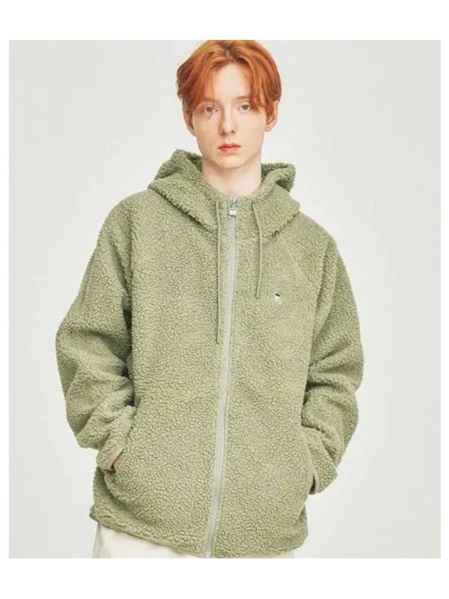 Linear Boa Hood Fleece FE2JKE6101XKHI - FILA - BALAAN 1