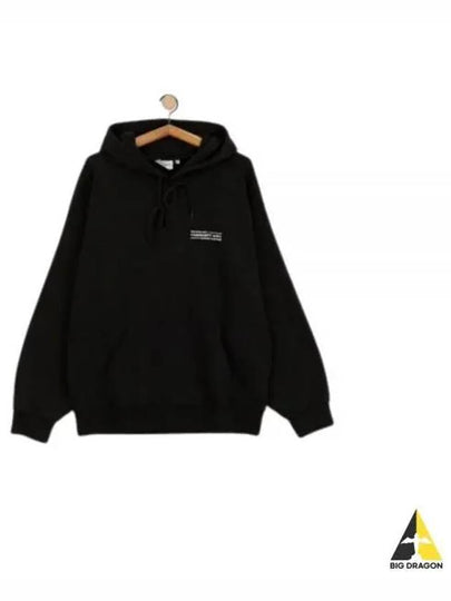 Stamp Print Balloon Fit Hoodie Black - CARHARTT WIP - BALAAN 2