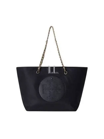 Ella Chain Tote Bag Black - TORY BURCH - BALAAN 2