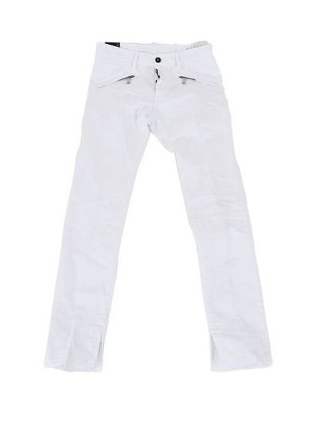 Men's Cool Guy Straight Pants White - DSQUARED2 - BALAAN 2