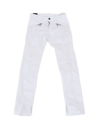 Men's Cool Guy Straight Pants White - DSQUARED2 - BALAAN 2