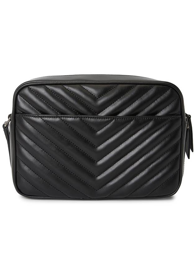 Roux Quilted Cross Bag Black - SAINT LAURENT - BALAAN 5