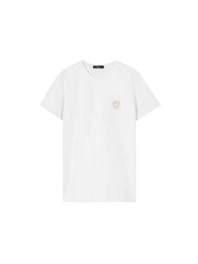 Medusa Logo Print Under Short Sleeve T-Shirt White - VERSACE - BALAAN 2