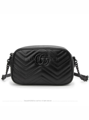 Marmont Small Shoulder Black 447632 1203rv - GUCCI - BALAAN 1