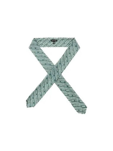 Men s Striped Pattern Silk Tie Green - GIORGIO ARMANI - BALAAN 1