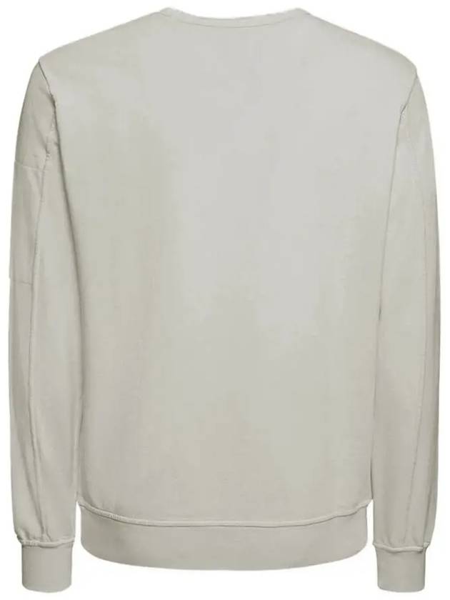 Light Fleece Sweatshirt Light Grey - CP COMPANY - BALAAN 4