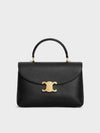 Medium Nino Supple Calfskin Cross Bag Black - CELINE - BALAAN 2