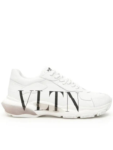 Bounce Low-Top Sneakers White - VALENTINO - BALAAN 1