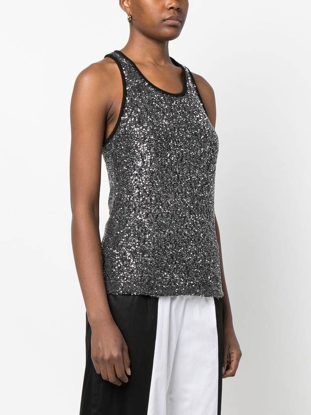 Women's Sequin Sleeveless Black - FABIANA FILIPPI - BALAAN 3