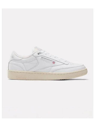 Club C 85 Vintage Low Top Sneakers Retro White - REEBOK - BALAAN 1