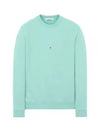 Marina Logo Patch Sweatshirt Mint - STONE ISLAND - BALAAN 2