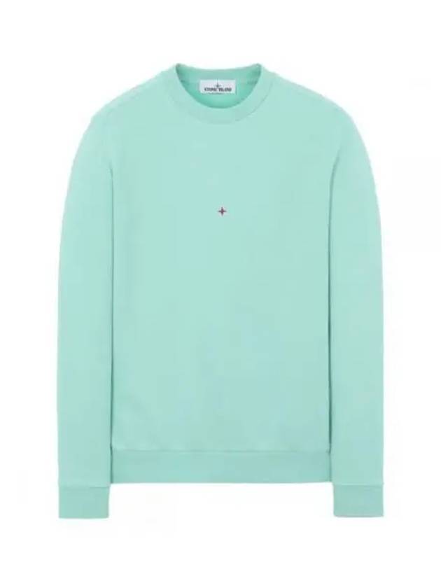 Marina Logo Patch Sweatshirt Mint - STONE ISLAND - BALAAN 2