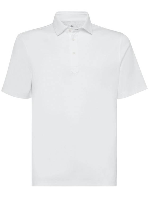 Cotton PK Shirt White - BRUNELLO CUCINELLI - BALAAN 2