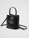 Panier Leather Mini Bag Black - PRADA - BALAAN 6