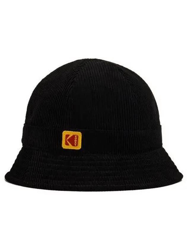 KODAK Corduroy Bucket Hat BLACK - KODO - BALAAN 1