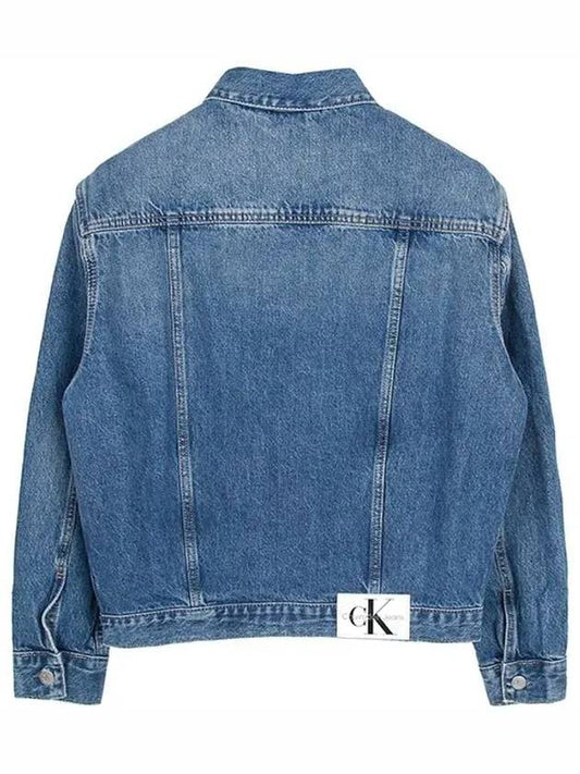 Blue monologo denim jacket J20J221261 1A4 - CALVIN KLEIN - BALAAN 2