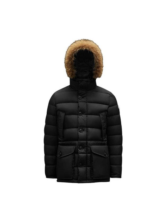 Cluny Cluny hood fur padding black - MONCLER - BALAAN 1