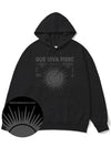 Viva MSRC Gray Overfit Hoodie Black - MONSTER REPUBLIC - BALAAN 3