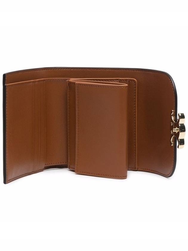 Triomphe Small Half Wallet Tan - CELINE - BALAAN 5