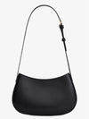 Calfskin Medium Tilly Shoulder Bag Black - CELINE - BALAAN 6