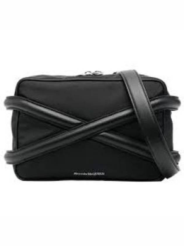 Harness Nylon Cross Bag Black - ALEXANDER MCQUEEN - BALAAN 2