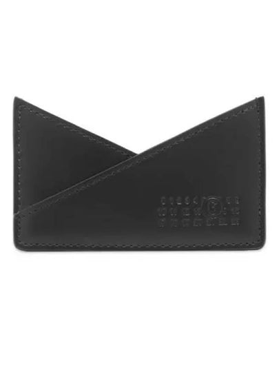 Japanese Leather Card Wallet Black - MAISON MARGIELA - BALAAN 2