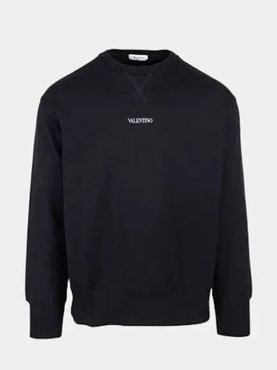 Logo Sweatshirt Black - VALENTINO - BALAAN 2