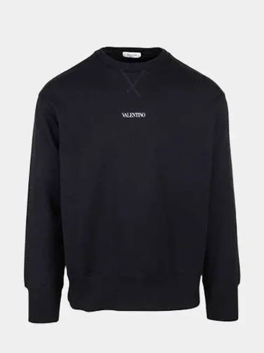 Logo Sweatshirt Black - VALENTINO - BALAAN 2