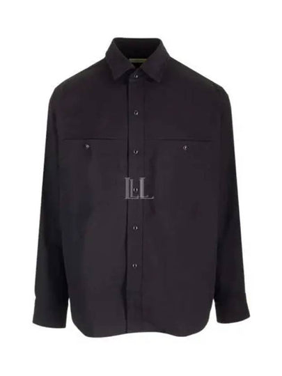 Welt Pocket Shirt Midnight Indigo - LEMAIRE - BALAAN 2