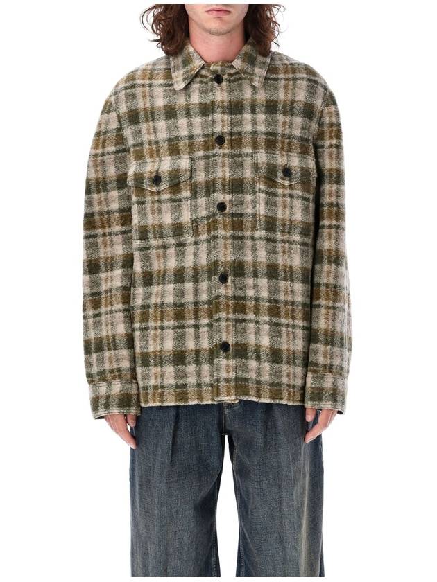 Kevron Check Wool Jacket Green - ISABEL MARANT - BALAAN 2