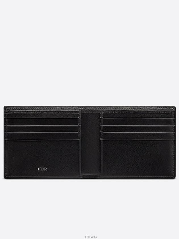 Wallet Black  Oblique Jacquard - DIOR - BALAAN 3