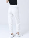 Poly Span Waist Full Banding String White Jogger Pants DO3242JOPT001 - DOYOUKNOWMC GOLF WEAR - BALAAN 6