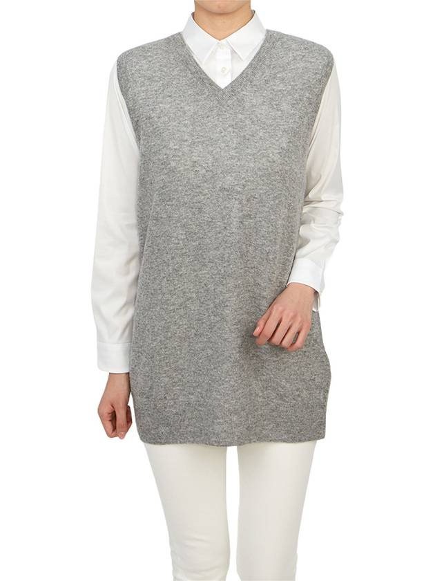 Women's Knit Vest S51HA1201 S18142 852M - MAISON MARGIELA - BALAAN.