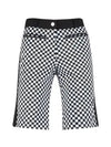 Women s Half Banding Checkerboard 3 4 Shorts BMU4M204W - LUX GOLF - BALAAN 3