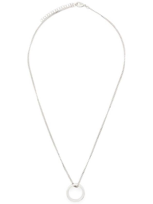 Mm6 Maison Margiela Minimal Logo 6Mm Pendant Ring Accessories - MAISON MARGIELA - BALAAN 1