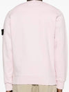 Wappen Patch Garment Dyed Sweatshirt Pink - STONE ISLAND - BALAAN 5