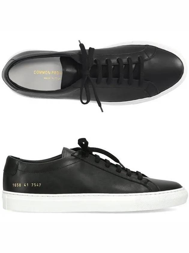 Original Achilles Low Top Sneakers Black - COMMON PROJECTS - BALAAN 2