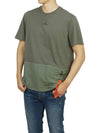 Clint Men s Short Sleeve T Shirt PMTSRE08 THYME - PARAJUMPERS - BALAAN 4